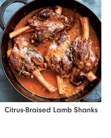 Citrus-Braised Lamb Shanks