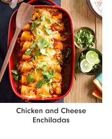Chicken and Cheese Enchiladas
