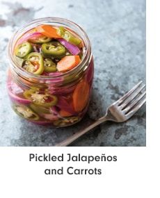 Pickled Jalapeños and Carrots