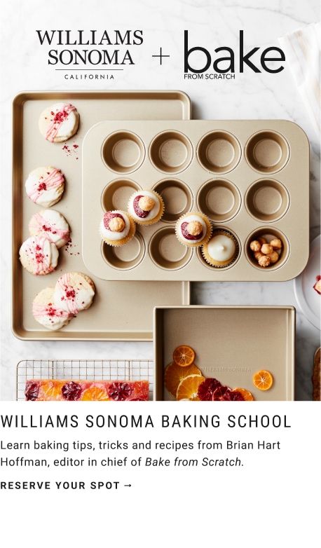 Williams Sonoma Baking School >