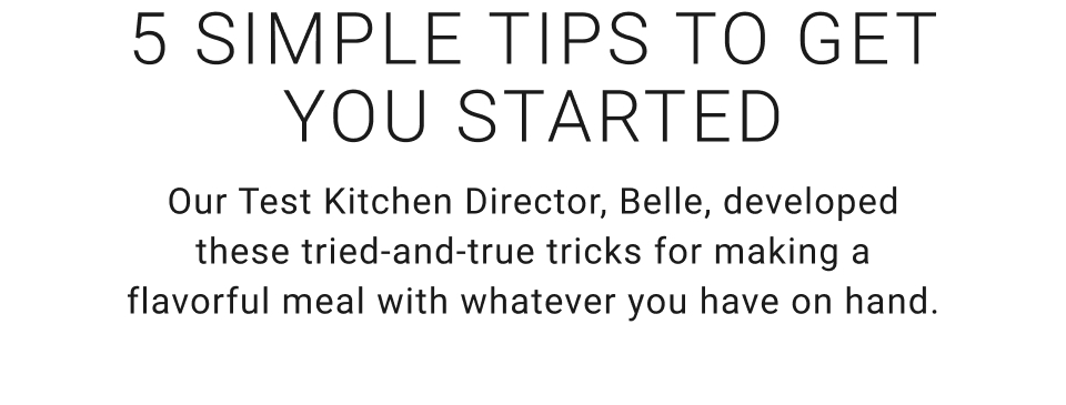 5 Simple Tips to Get You Started