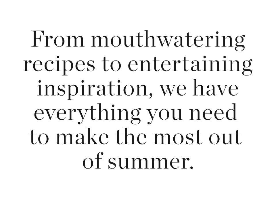 Entertaining inpirations