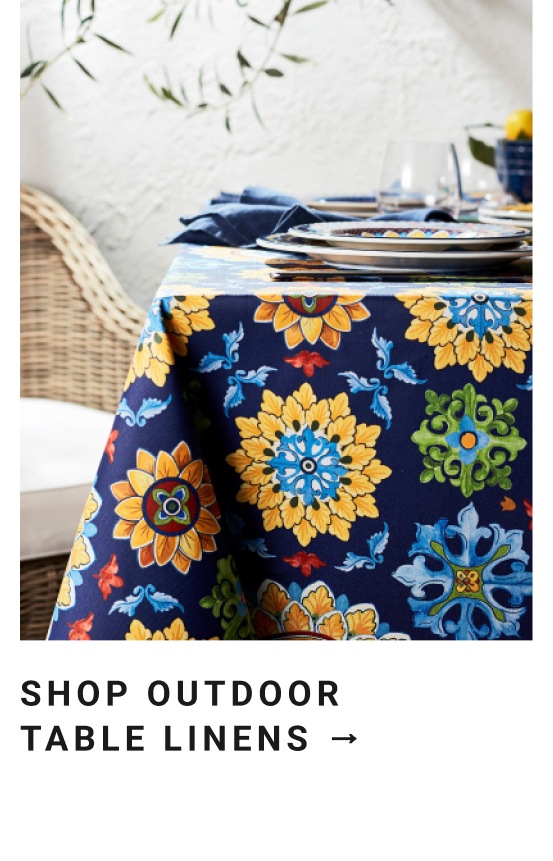 Shop Outdoor Table Linens