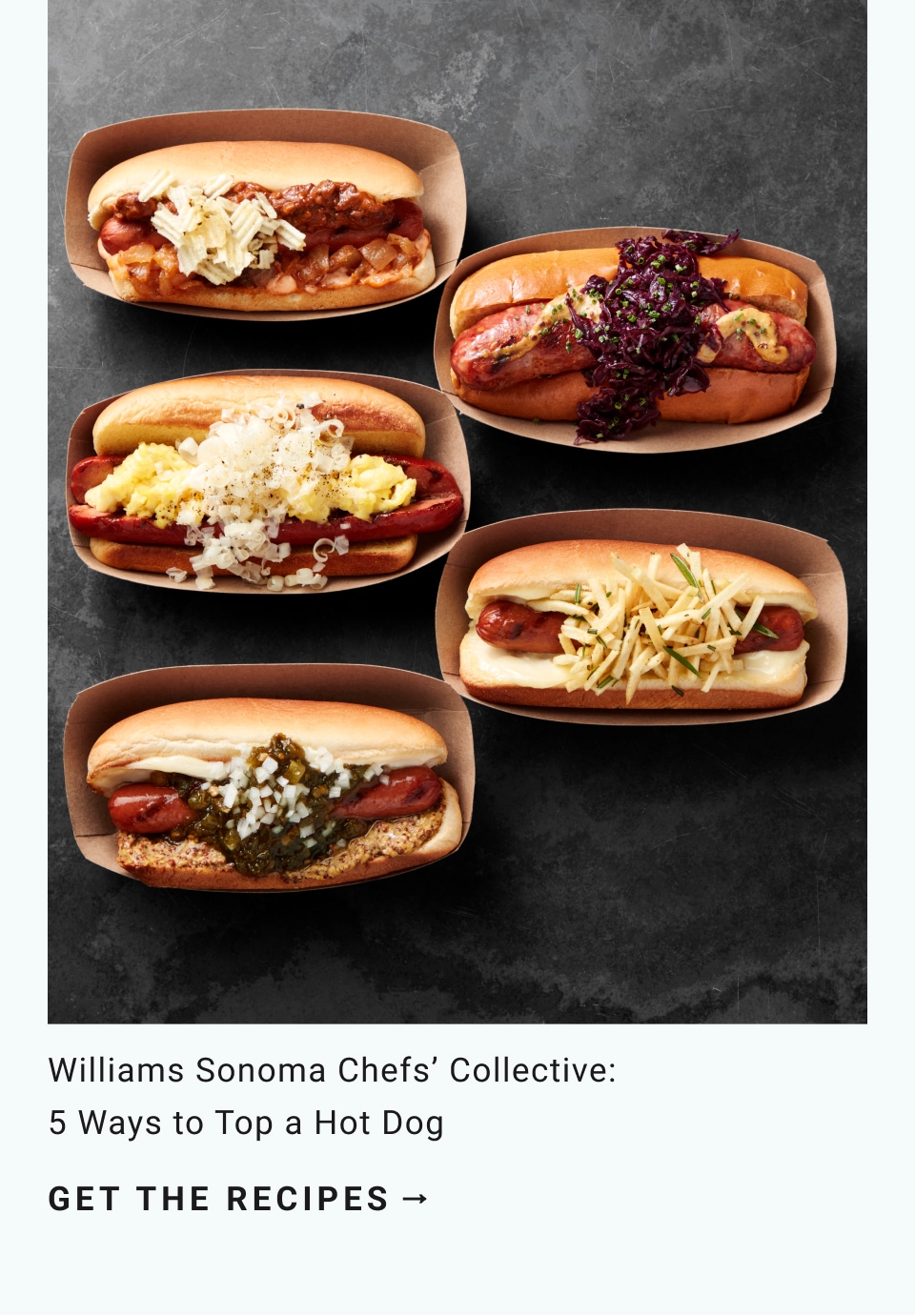 Chefs' Collective: 5 Ways to Top a Hot Dog