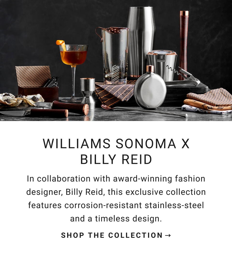 Billy Reid Has Collaborated With Williams Sonoma on a Line of