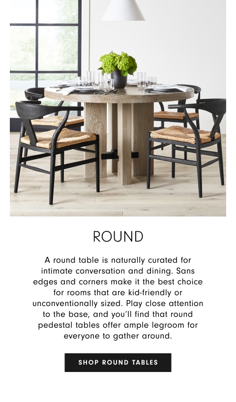 Shop Round Tables