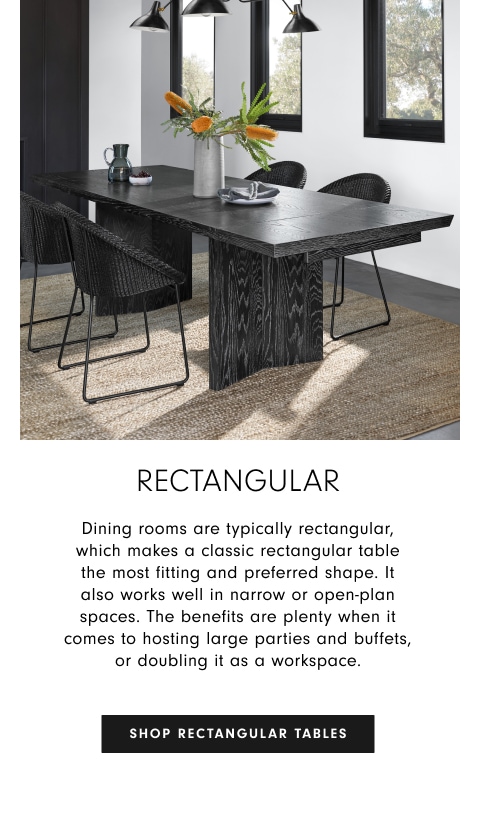 Shop Rectangular Tables