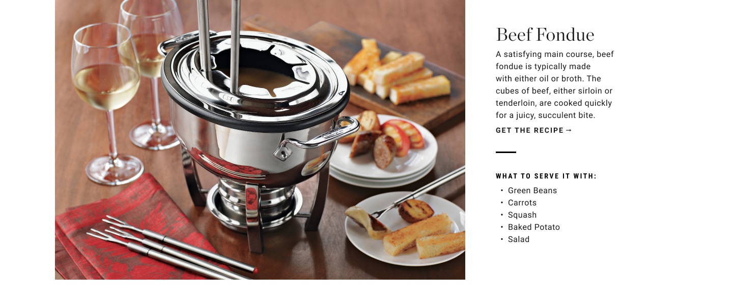Get the Recipes for Beef Fondue