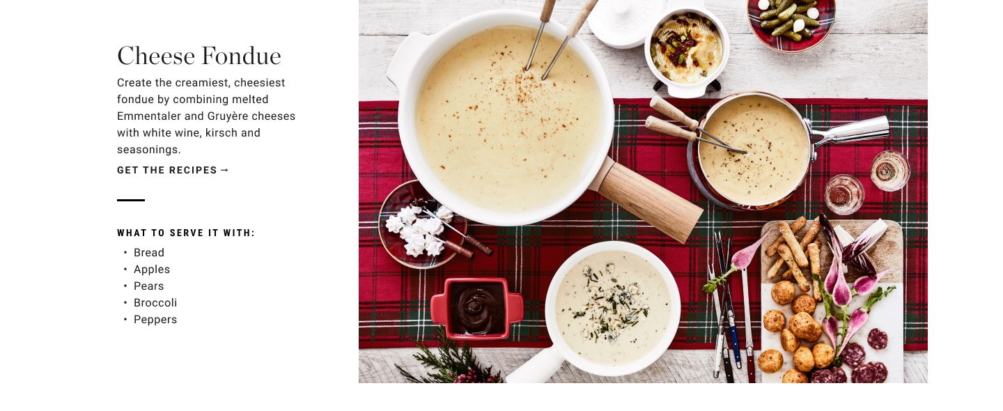 Get the Recipes for Cheese Fondue