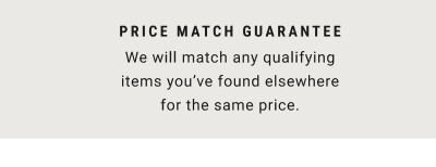 Price Match Garuntee