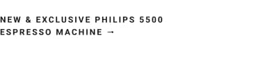 New Phillips 5550 Espresso Machine