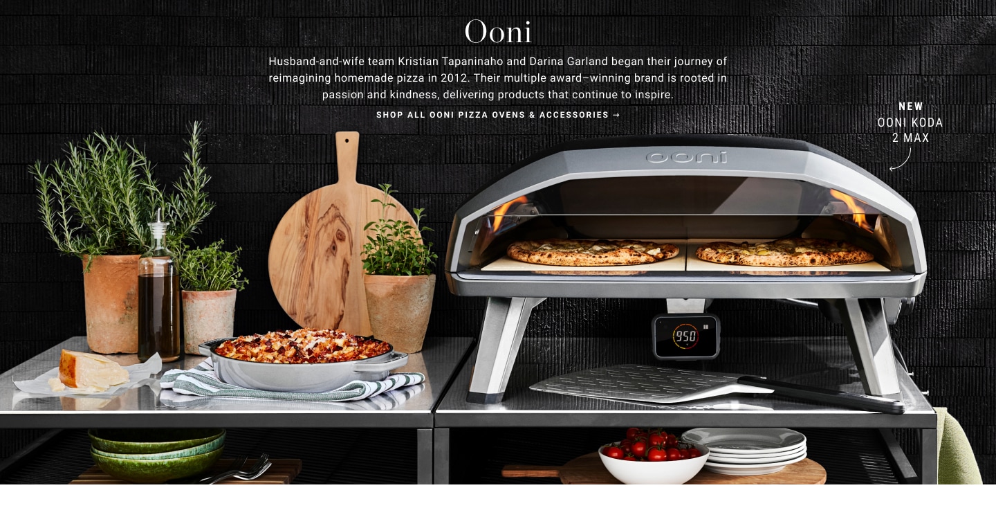 Shop All Ooni Pizza Ovens & Accessories