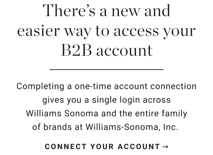 Connect Your b2b Account