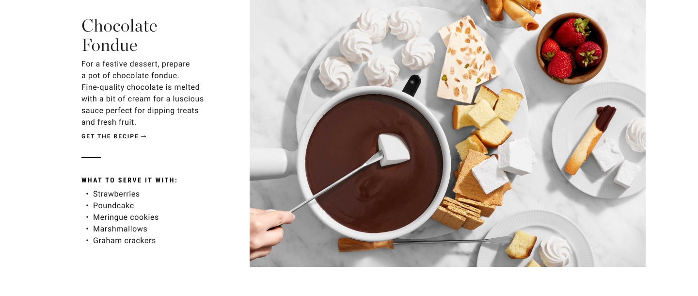 Get the Recipe for Chocolate Fondue