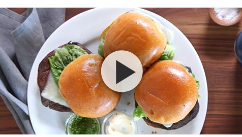Grilled Portobello Burgers