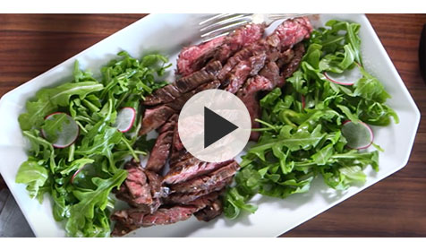 Grilled Marinated Skirt Steak