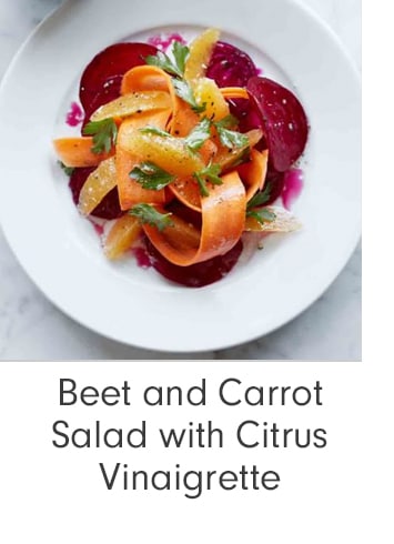 Beet and Carrot Salad with Citrus Vinaigrette