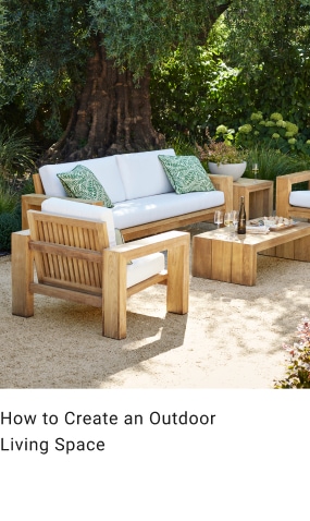 How to Create an Outdoor Living Space