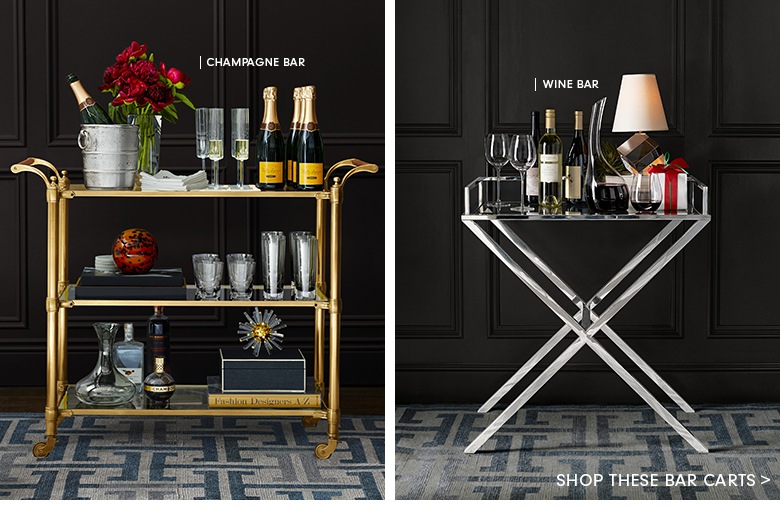 Shop These Bar Carts
