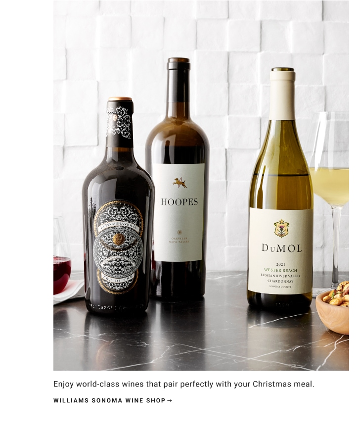 Williams Sonoma Wine Shop