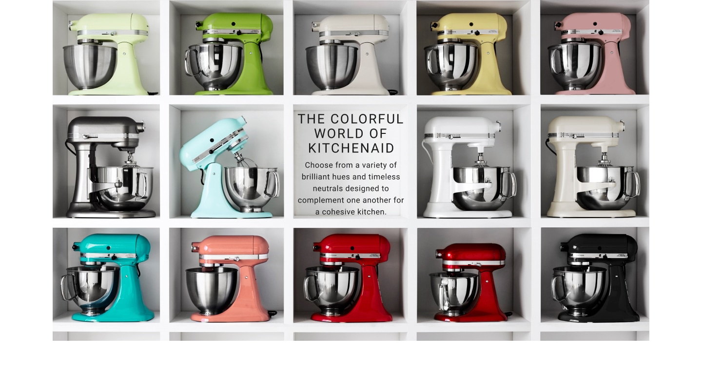 The Colorful World of KitchenAid