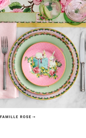 Famille Rose Dinnerware Collection