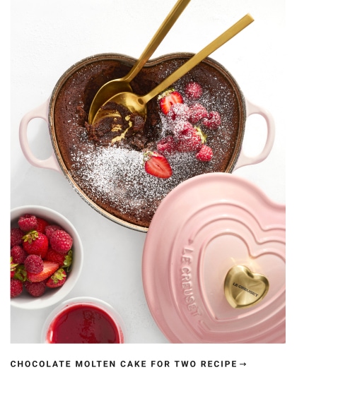 Chocolate Molten Cake for Two Recipe