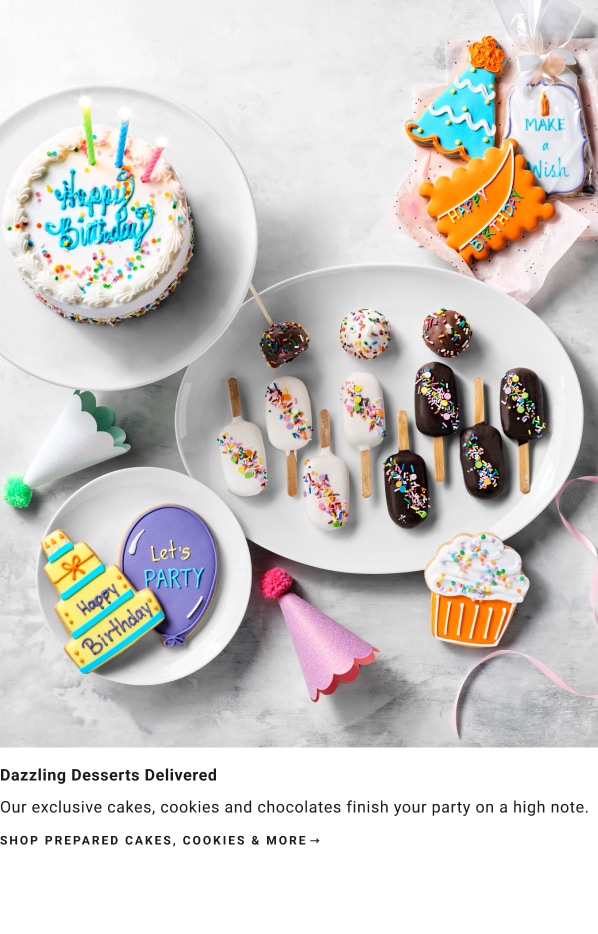 Shop Prepared Cakes, Cookies & More