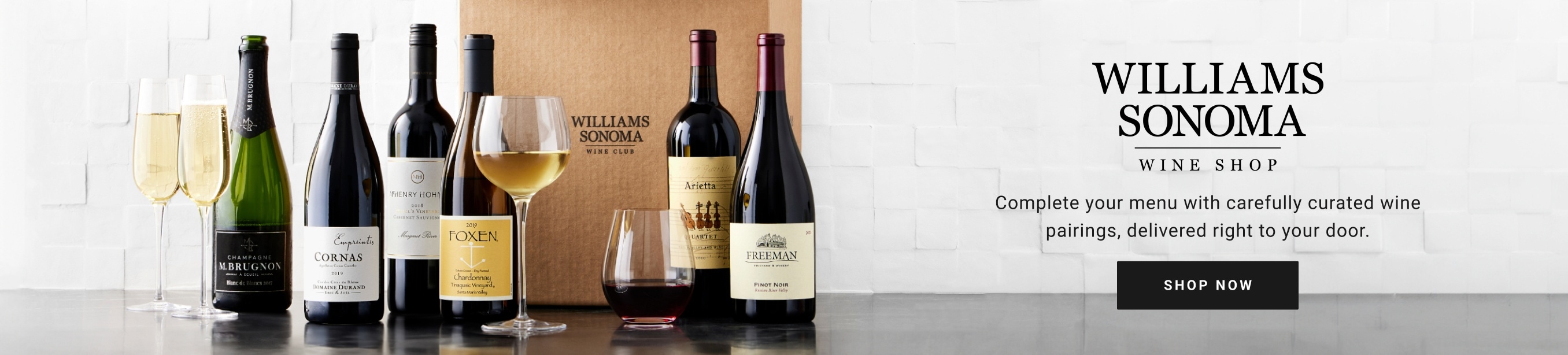 Williams Sonoma Wine Shop