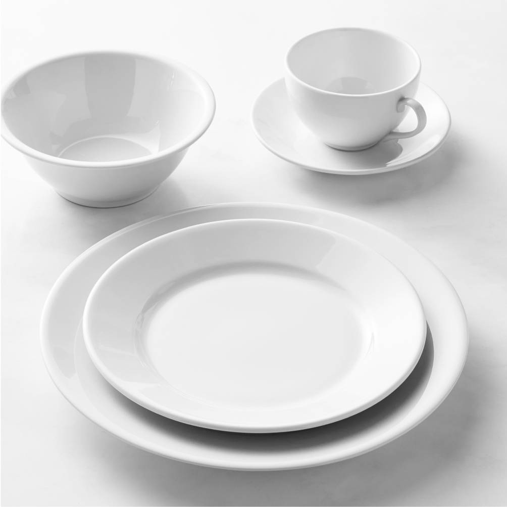 Apilco Tres Grande Porcelain Dinnerware Collection