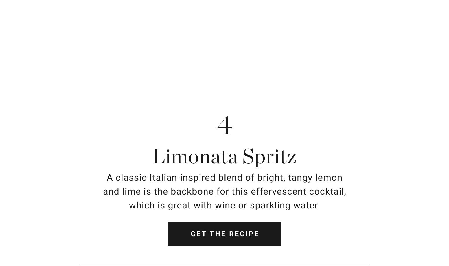 Limonata Spritz Recipe