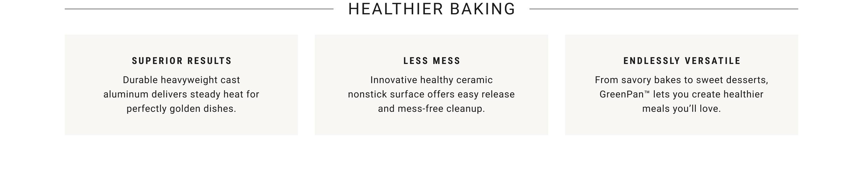 Healthier Baking