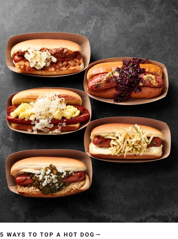 5 Ways to Top a Hot Dog