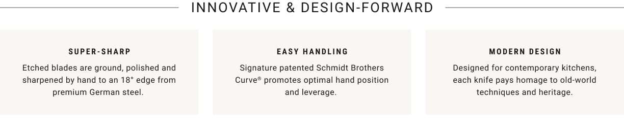 Innovative & Design-Forward