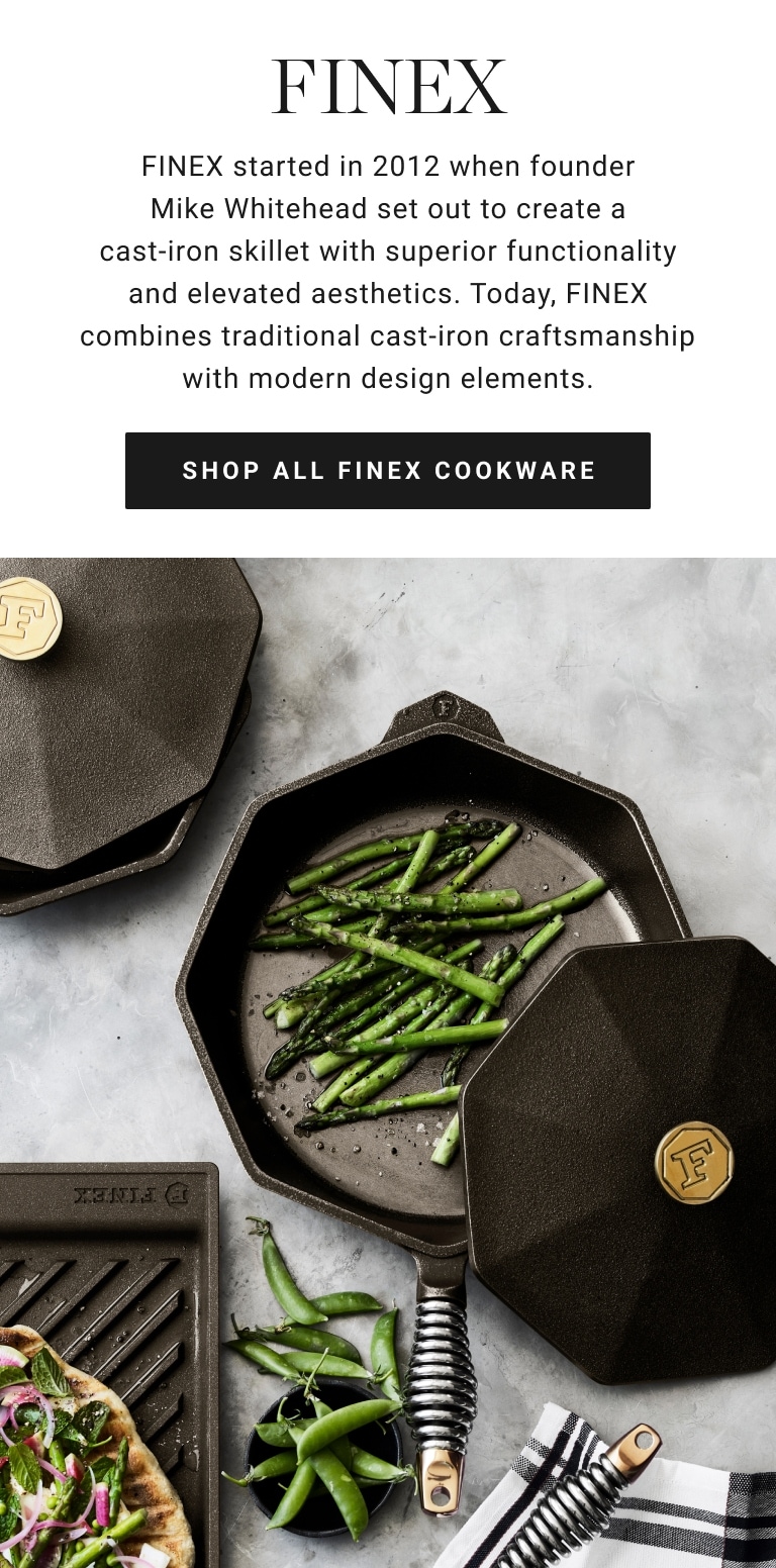 FINEX Cast-Iron Skillet with Lid | Williams Sonoma