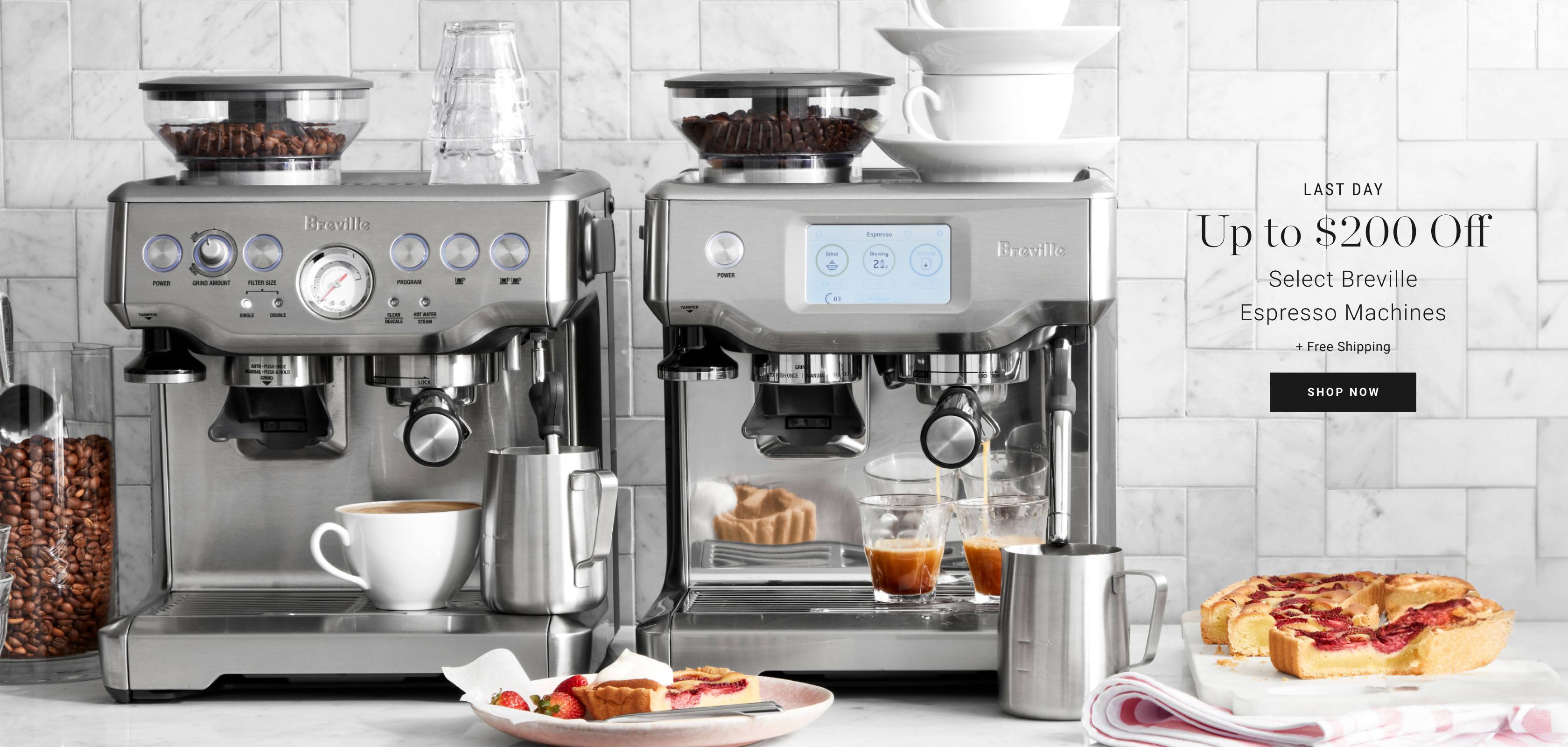 Shop Breville Espresso Machines