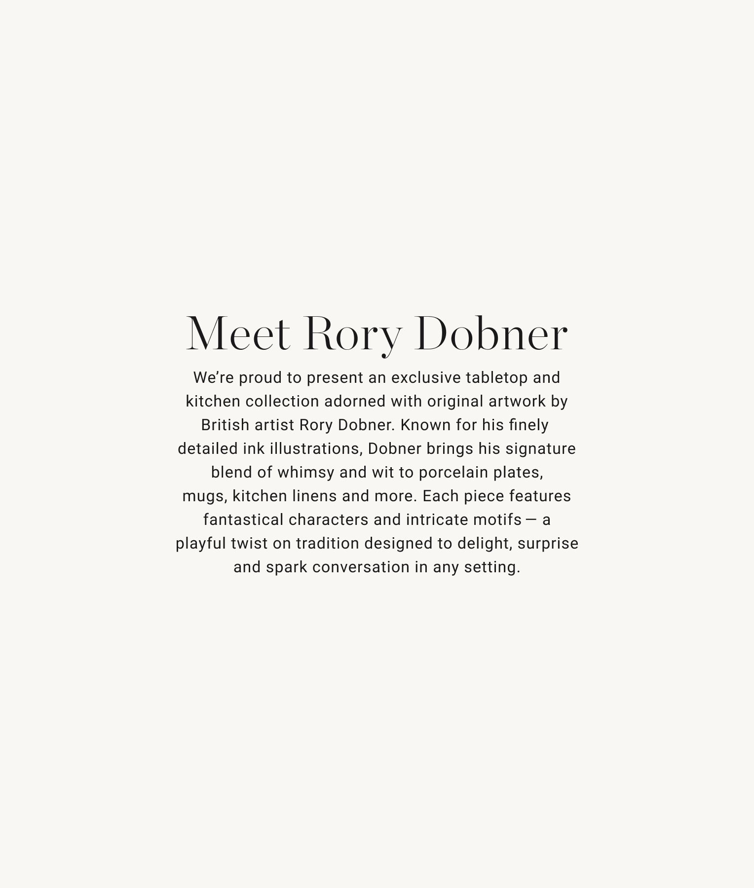 Meet Rory Dobner