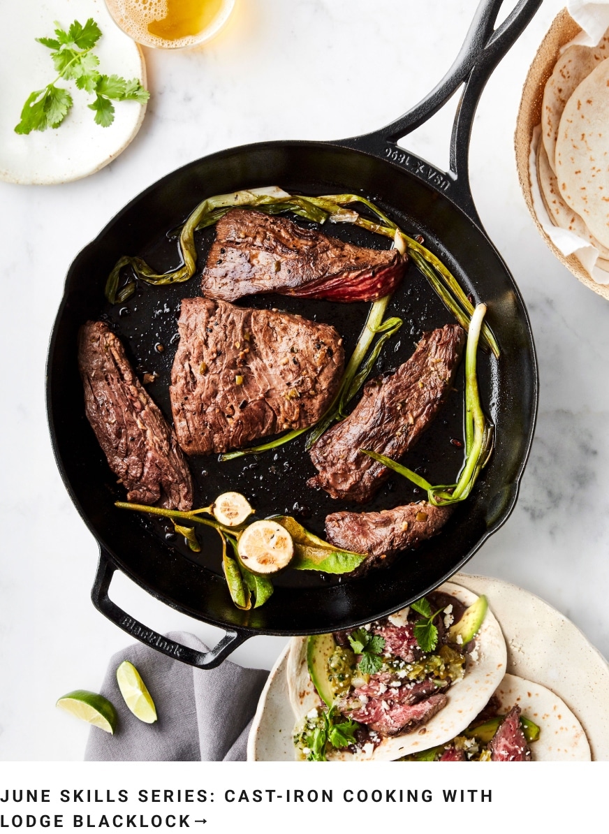 June Skill Series: Cast-Iron Cooking with Lodge Blacklock