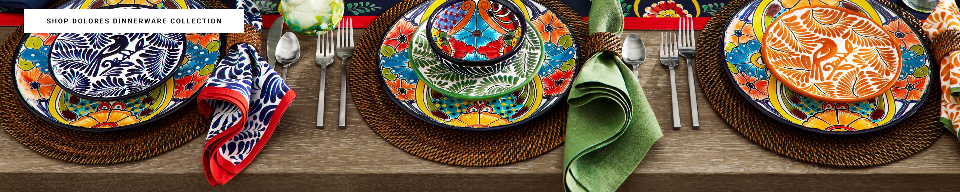 Shop Dolores Dinnerware Collection Shop Dolores Dinnerware Collection