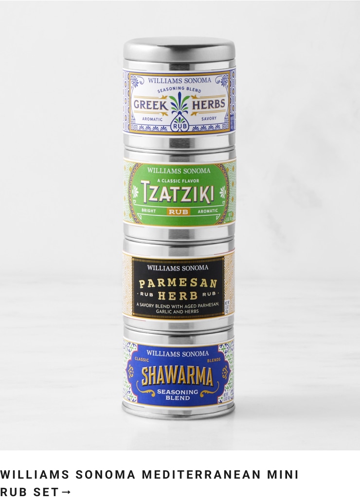 Williams Sonoma Mediterranean Mini Rub Set