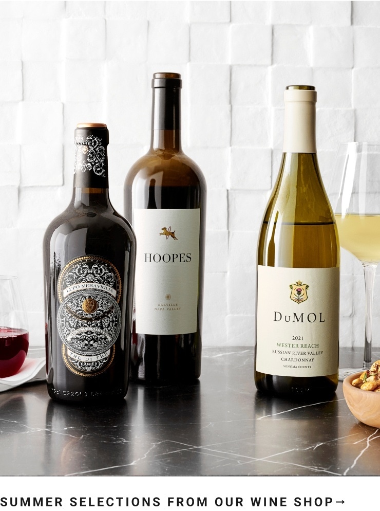 Summer Selections from Our Wine Shop