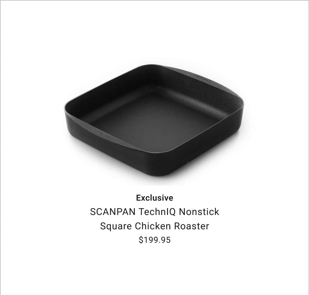 Scanpan TechnIq Nonstick Square Chicken Roaster