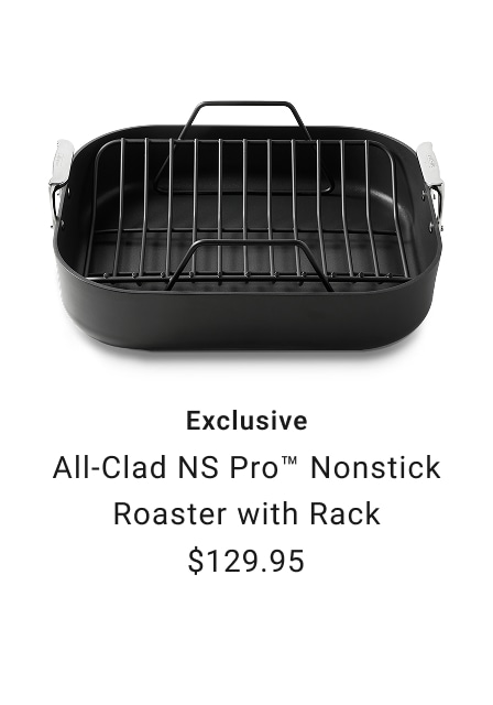 All-Clad NS Pro Nonstick Roaster with Rack