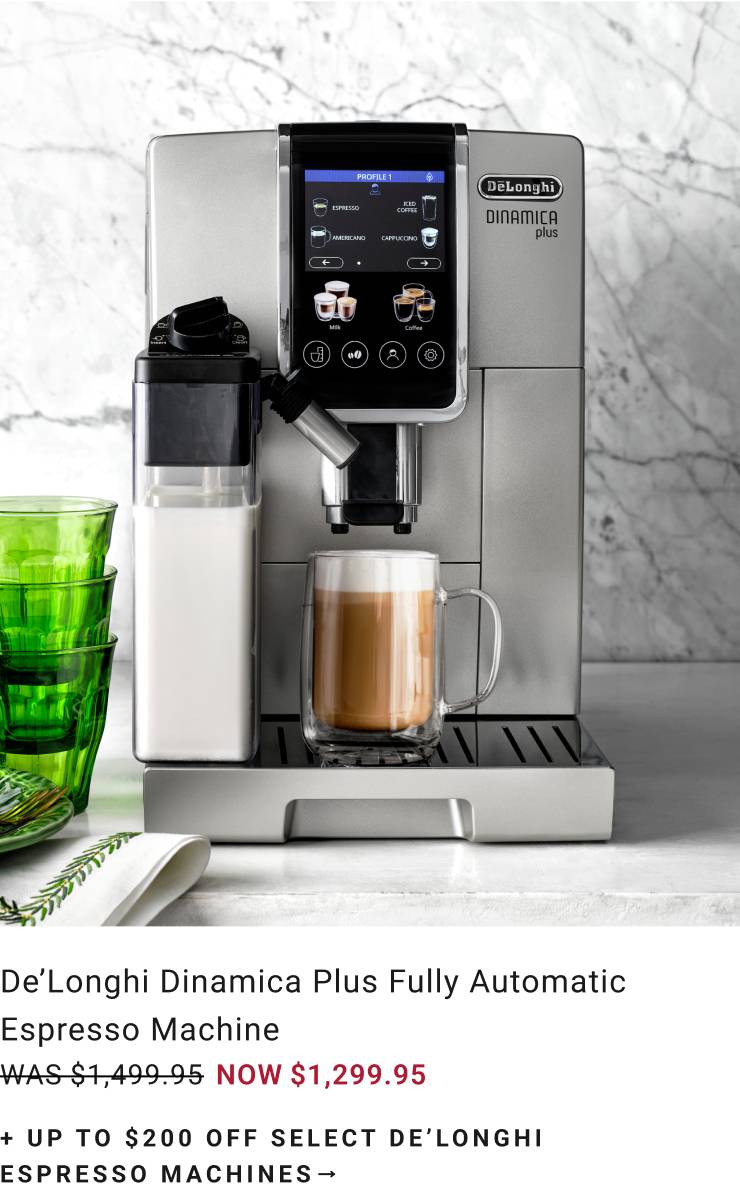 Shop De'Longhi Espresso Machines