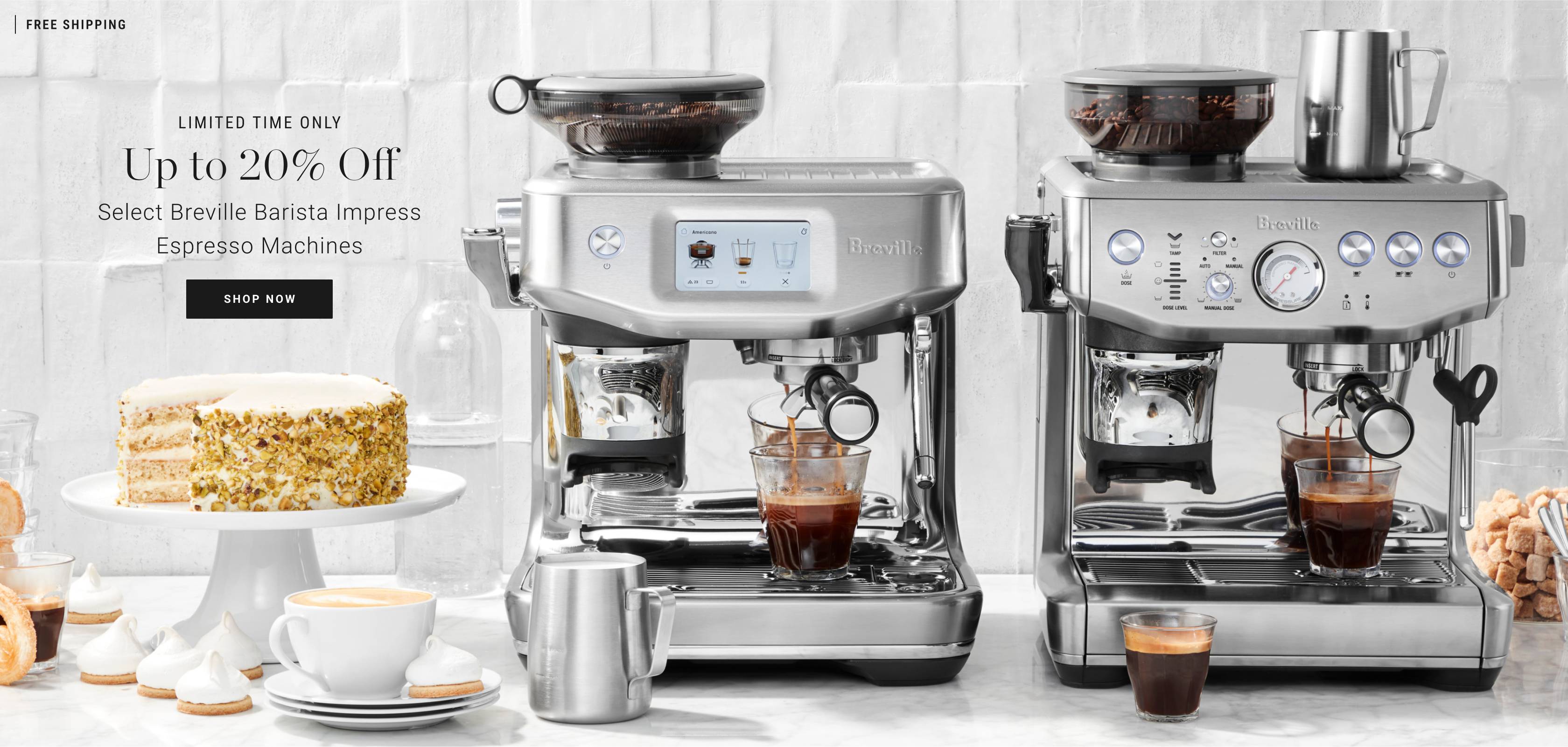 Shop Breville Espresso Machines