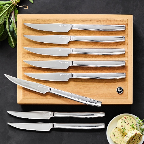 Wüsthof Stainless-Steel Steak Knives, Set of 8 Now $98