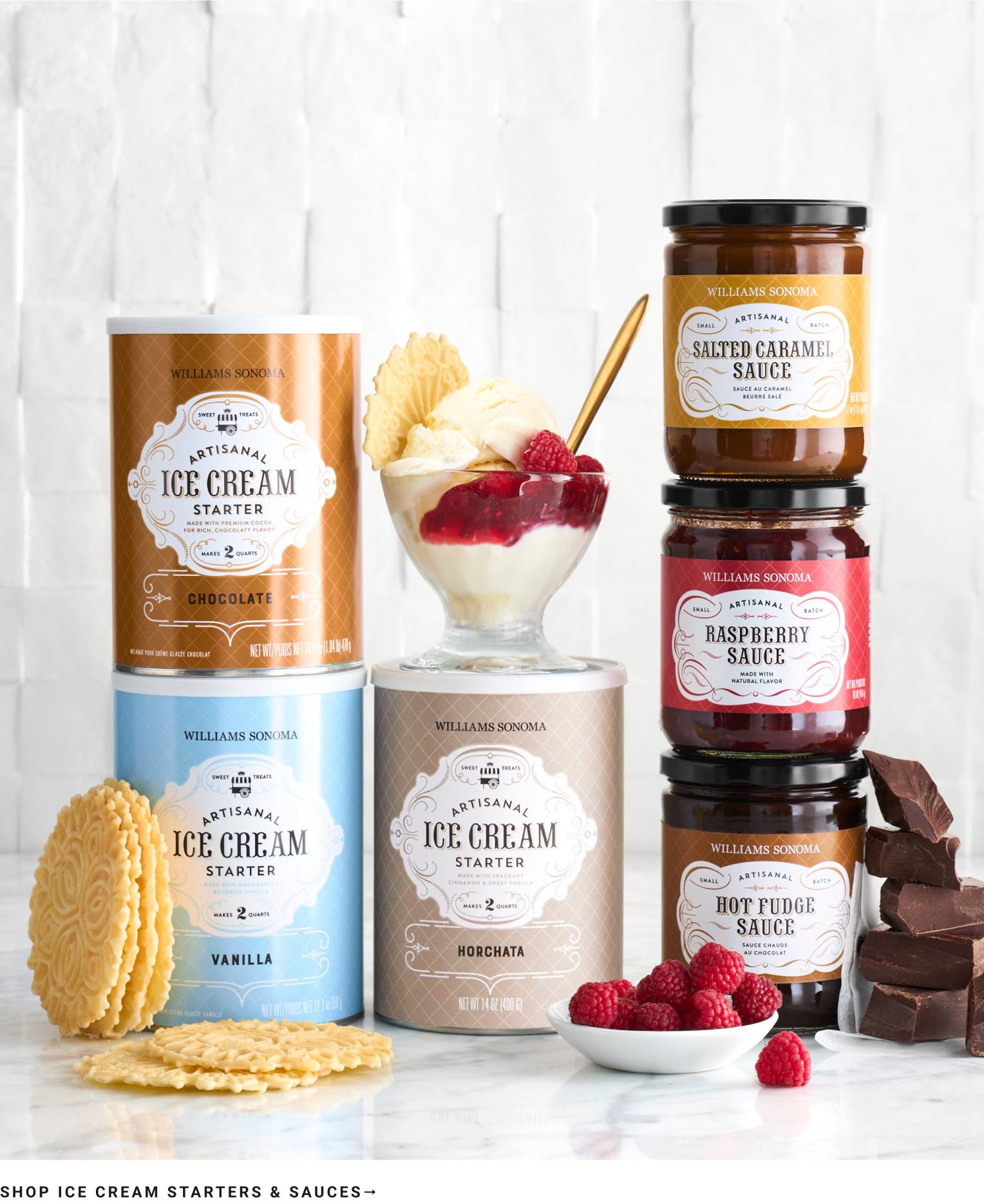Shop Ice Cream & Sauces
