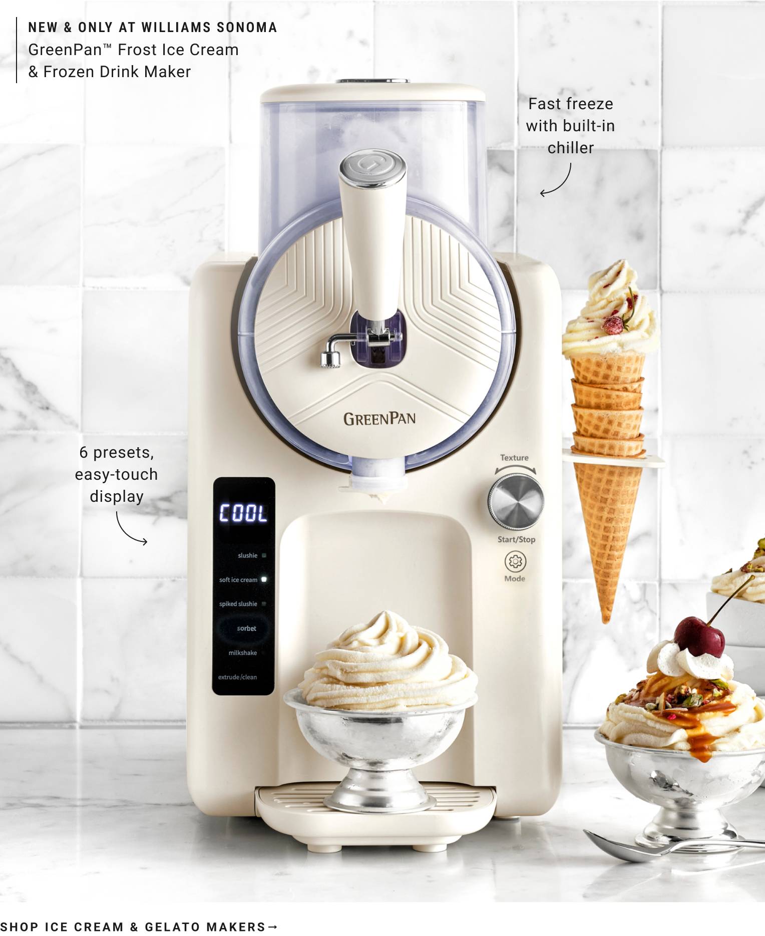 Shop Ice Cream Machines and Gelato Makers