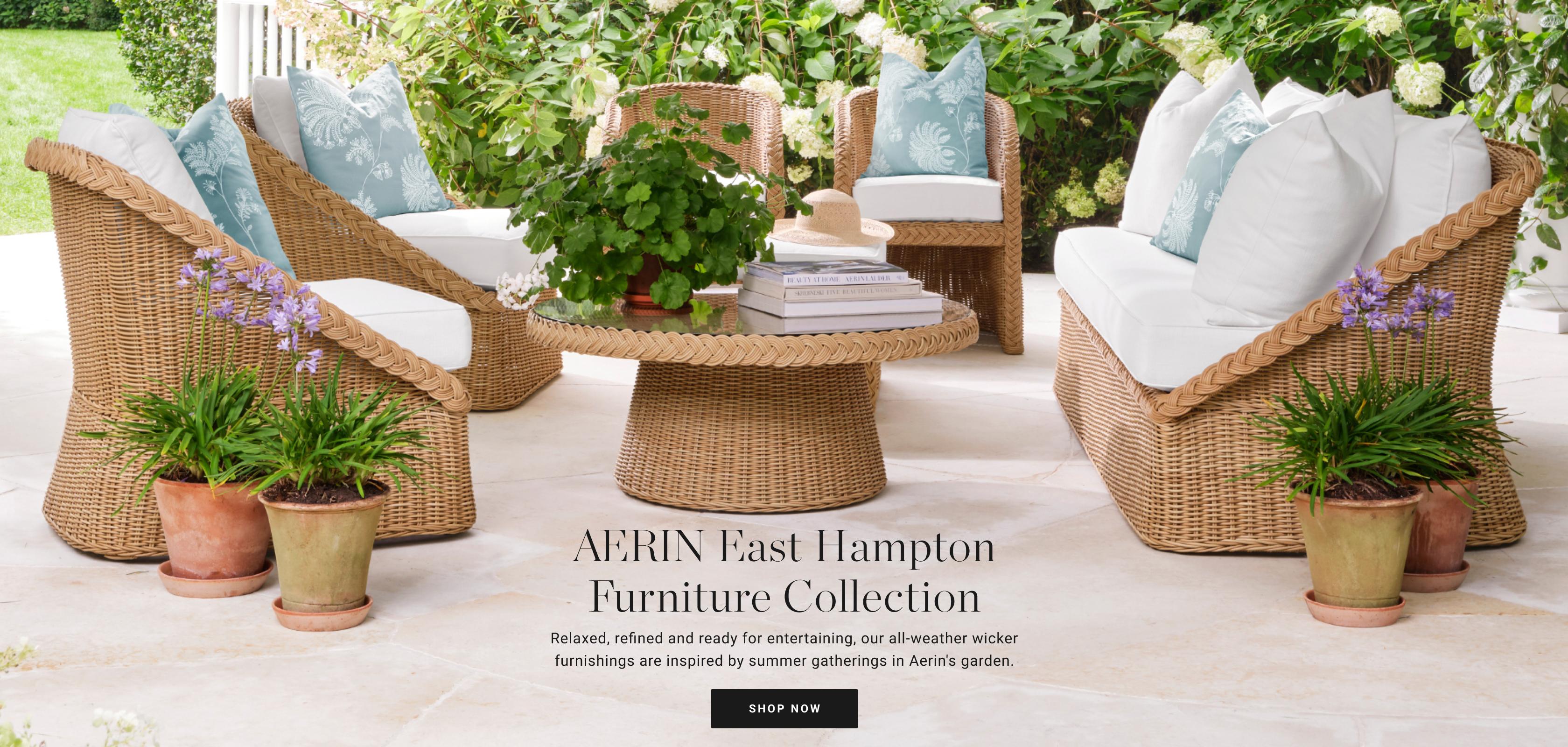 Shop Aerin East Hampton Furniture Collection