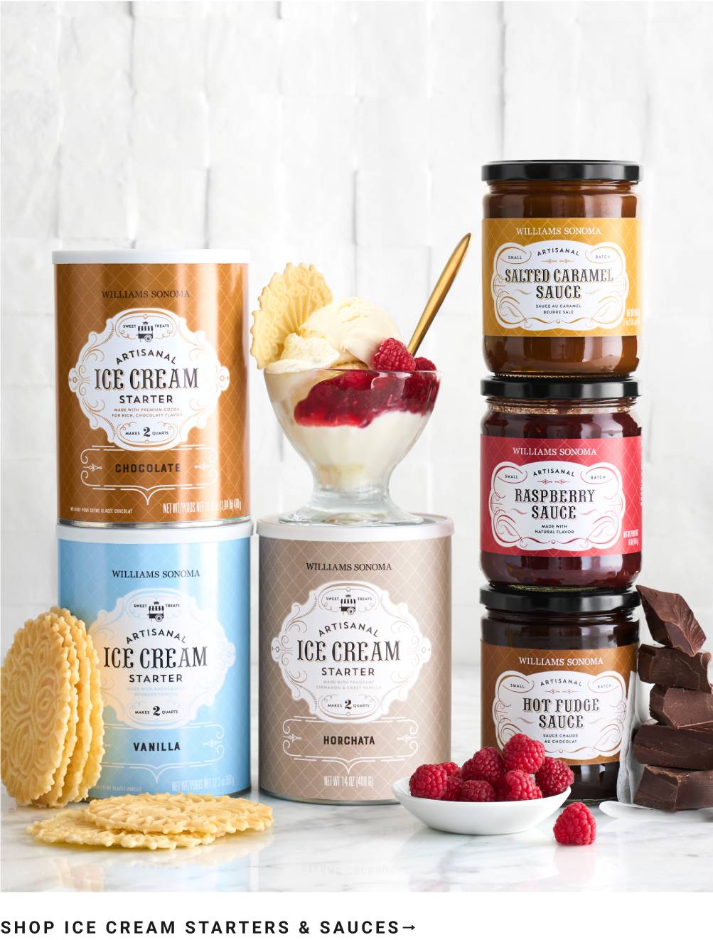 Shop Ice Cream & Sauces
